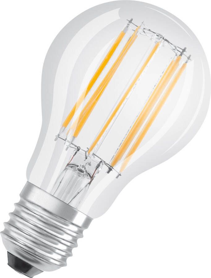 Osram Superstar dimbare LED lamp met bijzonder hoge kleurweergave (CRI9-) E27-basis Filament optiek Koud wit (4---K) 1521 Lumen substituut voor 1--W-verlichtingsmiddel dimbaar 1-Pak