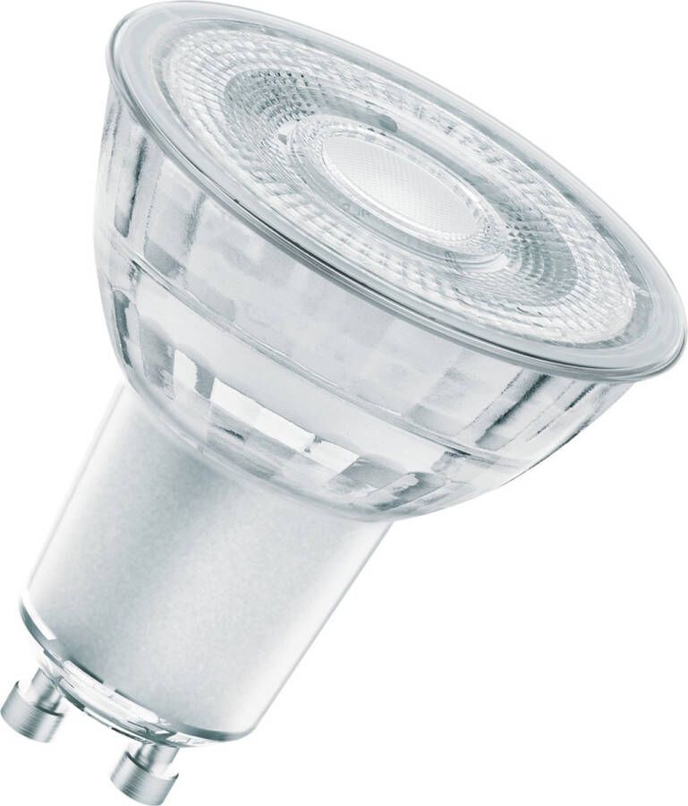 Osram Superstar dimbare LED lamp met bijzonder hoge kleurweergave (CRI9-) GU1--basis helder glas Warm wit (27--K) 35- Lumen substituut voor 5-W-verlichtingsmiddel dimbaar 1-Pak