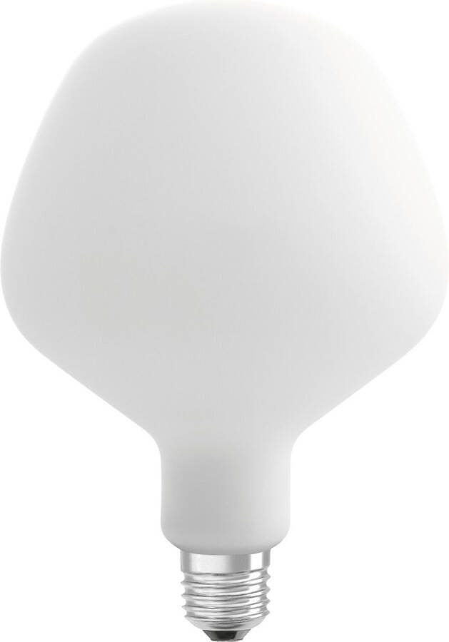 Osram Vintage 1906 Big Apple ist eine dimmbare LED-Lampe mit Filament in Apfelform. Sie bietet 7.3 W für 806 lm E27 Fassung Frosted Glas 135 mm Durchmesser Farbwiedergabe CRI 80 2700 K EEK E