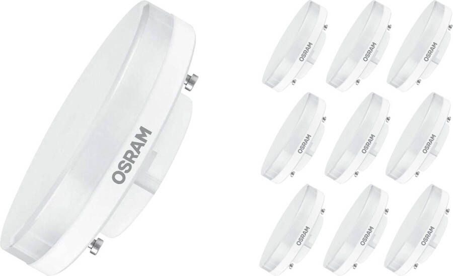 Ledvance Voordeelpak 10x Osram LED Spot STAR GX53 AR111 Mat 4.9W 470lm 120D 827 Zeer Warm Wit Vervangt 50W
