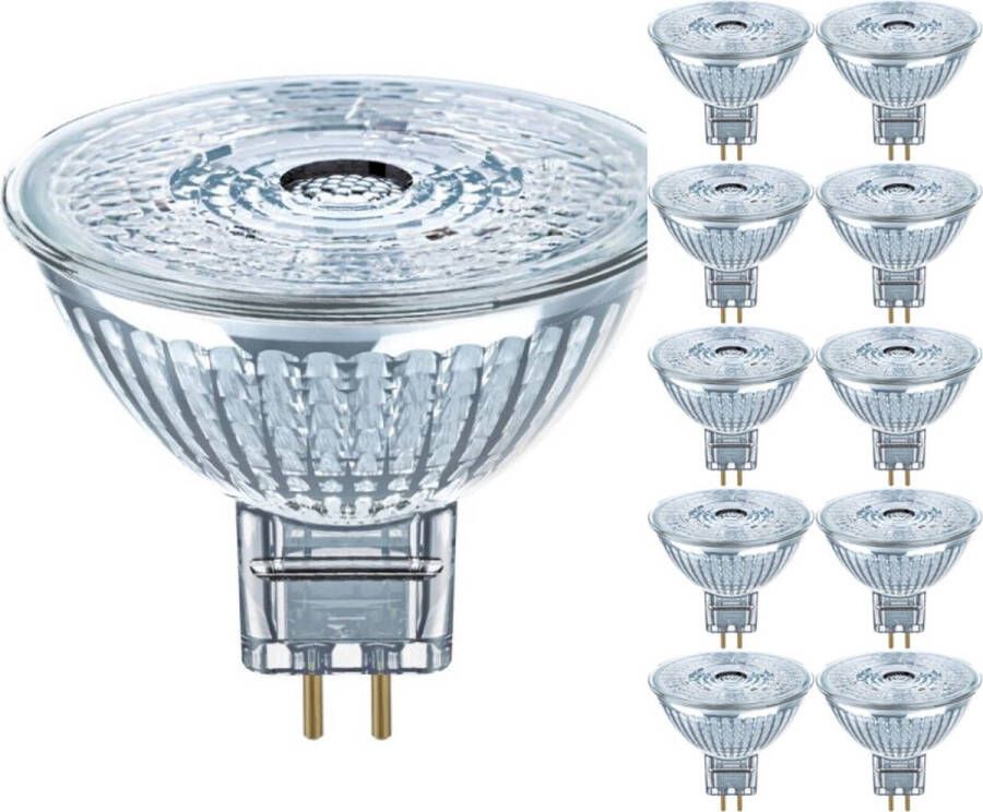 Osram Voordeelpak 10x Ledvance Led Spot Gu5.3 Mr16 2.6w 210lm 36d 827 Zeer Warm Wit | Vervangt 20w