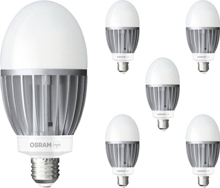 Osram Voordeelpak 6x Ledvance LED Lamp HQL LED P E27 29W 4000lm 840 Koel Wit Vervangt 80W
