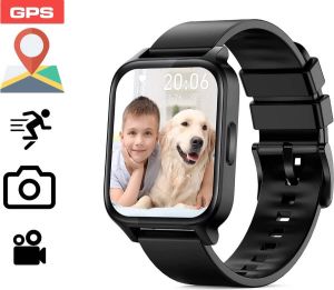 OTB GPS Smartwatch GPS TRACKER Waterdicht IP68 voor kinderen Smartwatch voor kinderen met LBS SOS functie Telefoon mobiele touchscreen oproep Spraakchat Digitale camera voor Meisj