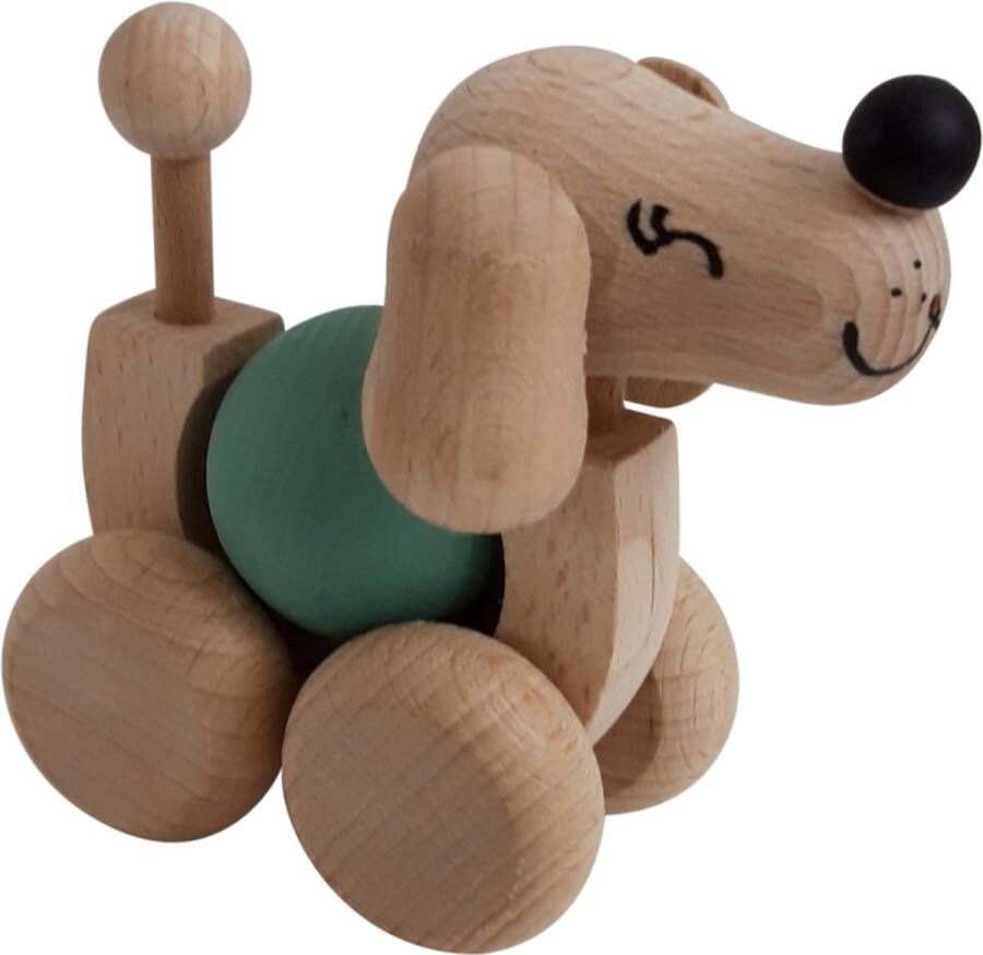 O´that O That Houten Speelgoed Hond met bal