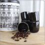OTIX Espresso Kopjes Set van 6 100 ml Zonder Oor Zwart Aardewerk - Thumbnail 1