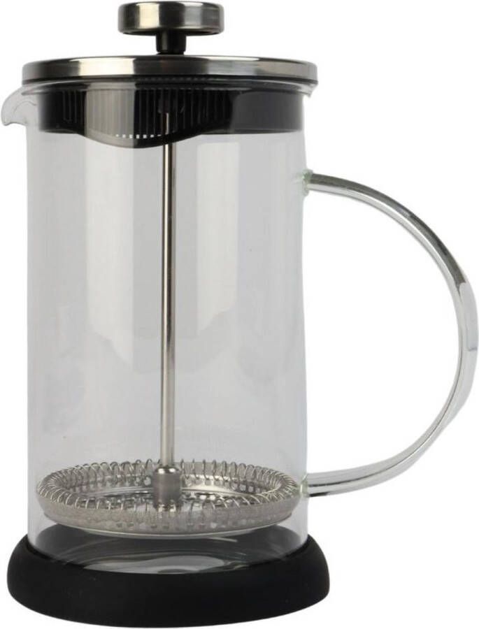 OTIX Orange85 Melkopschuimer Cafetière French Press 600 ml Zwart 10x10x18 cm Glas