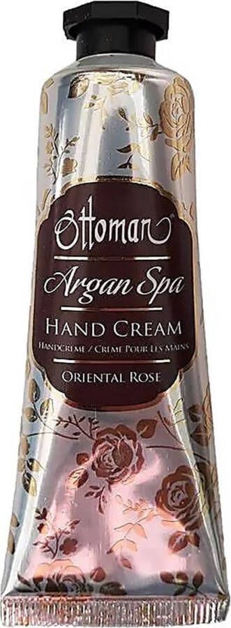 Ottoman Argan Spa Handcrème Oriental Rose 30 ml