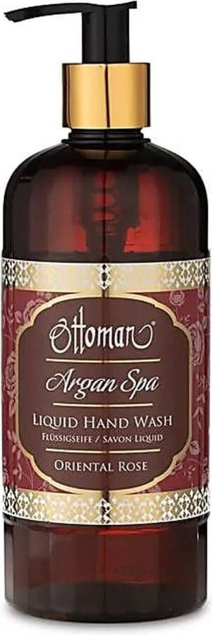 Ottoman Argan Spa Vloeibare Handzeep Oriental Rose 400 ml