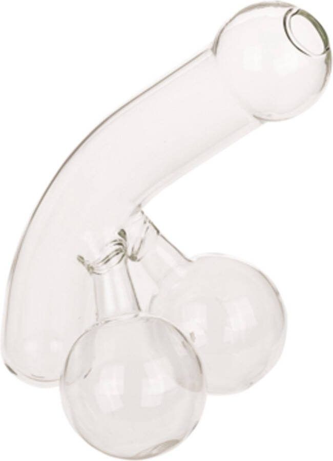 Out of the Blue Penis wijn karaf decanteer kan glas 400 ml 12 x 20 cm vrijgezellenfeest fun artikelen