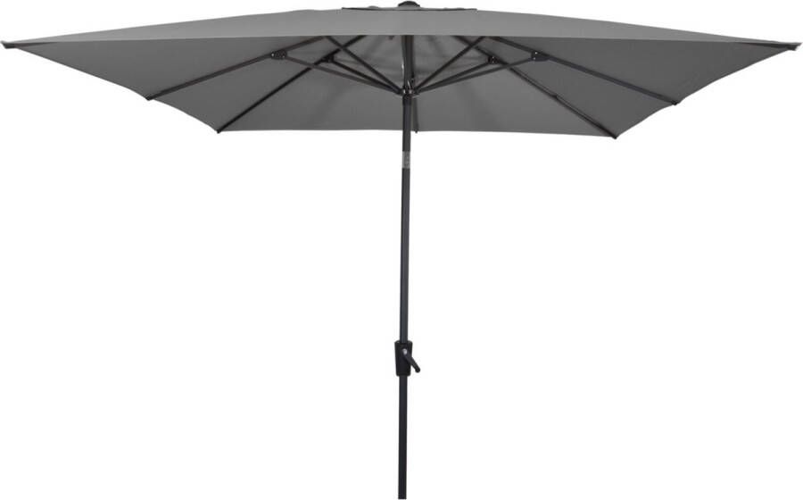 Outdoor Living Parasol Libra Grijs 2 5x2 5 meter