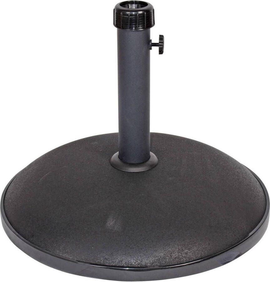 Outdoor Living Parasolvoet rond beton 30kg zwart