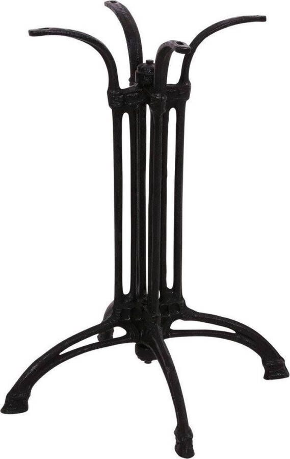 Lesliliving Gietijzeren onderstel voor tafelbladen vierpoot