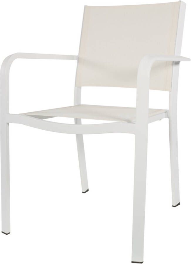 Lesli Living Terrasstoel Lorenzo wit