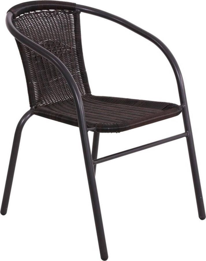 Outdoor Living tuinstoel Franco antraciet