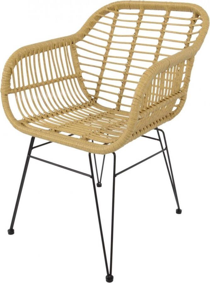 Express Tuinstoelen Moda nature set 4 stuks