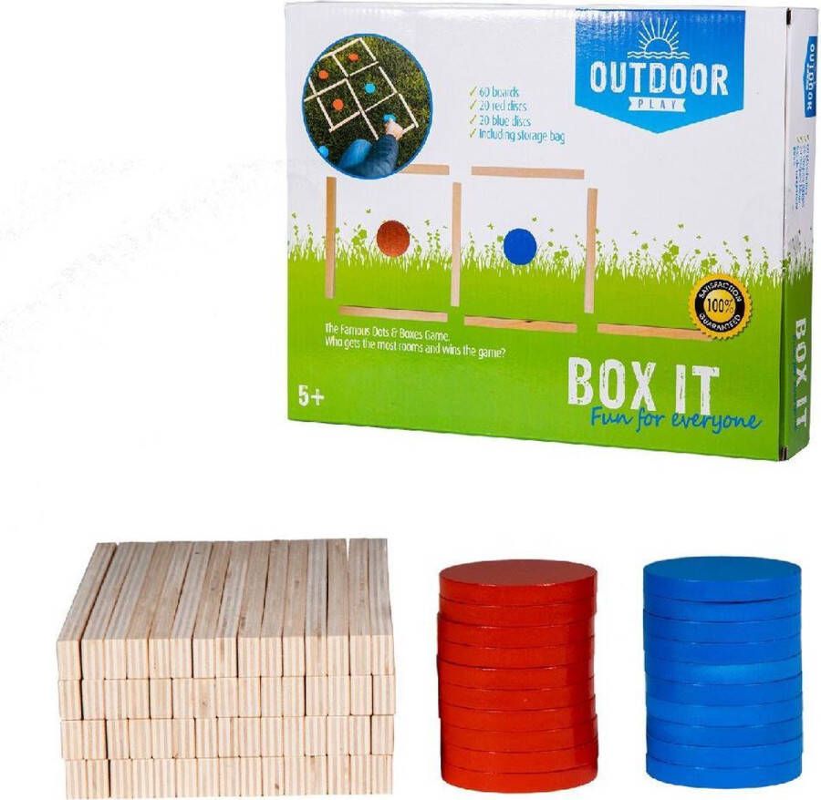 OUTDOOR PLAY Box It Speelgoed Maak snel kubussen Competitief Vanaf 5 jaar