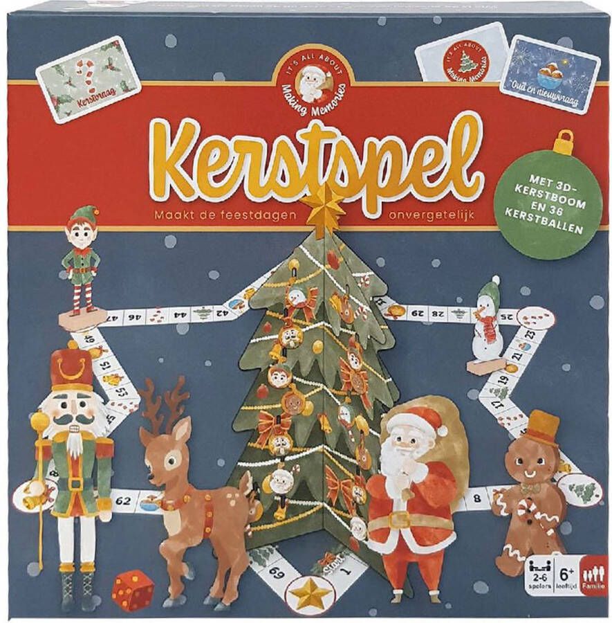 Merkloos Making Memories Kerstspel Bordspel