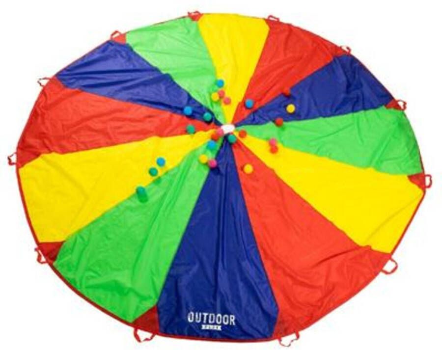 Outdoor Play Parachutedoek met Ballen