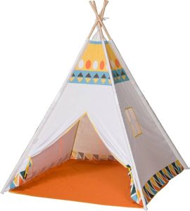 Outdoor Play Indianen Tipitent 120 Cm Wit