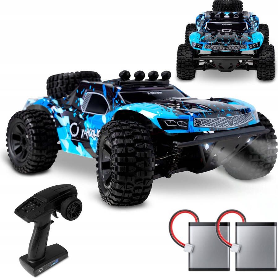 Overmax Hooligan RC auto 4x4 wielaandrijving Schaal 1:10 Gebruik op 40 minuten Bereik tot 100 meter