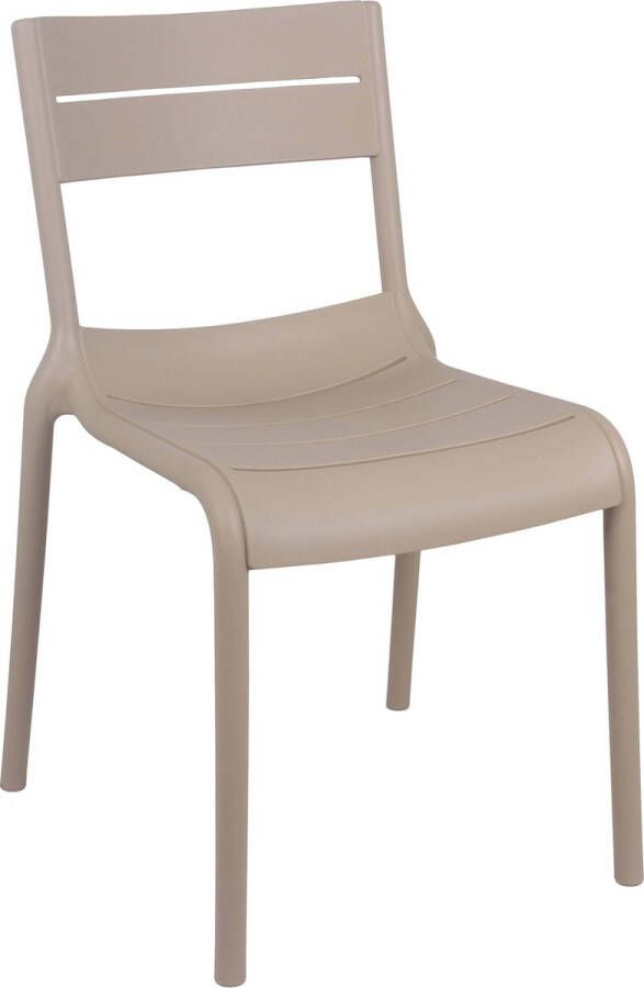 Oviala Paname Beige Kunststof Terrasstoel