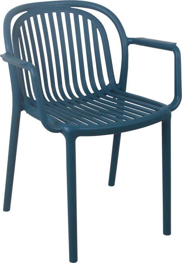 Oviala Copenhague Eendblauwe Terrasfauteuil