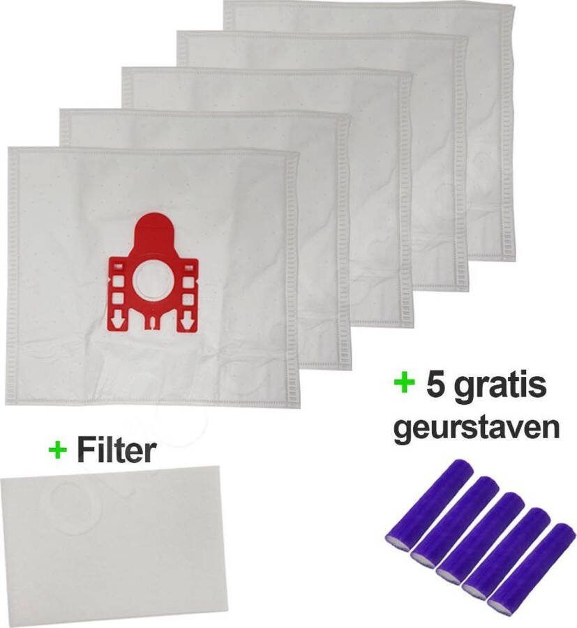 Owo collection Miele FJM F J M Stofzuigerzakken 5x stofzak 1x filter 5x luchtverfrissers stofzuigerzakken