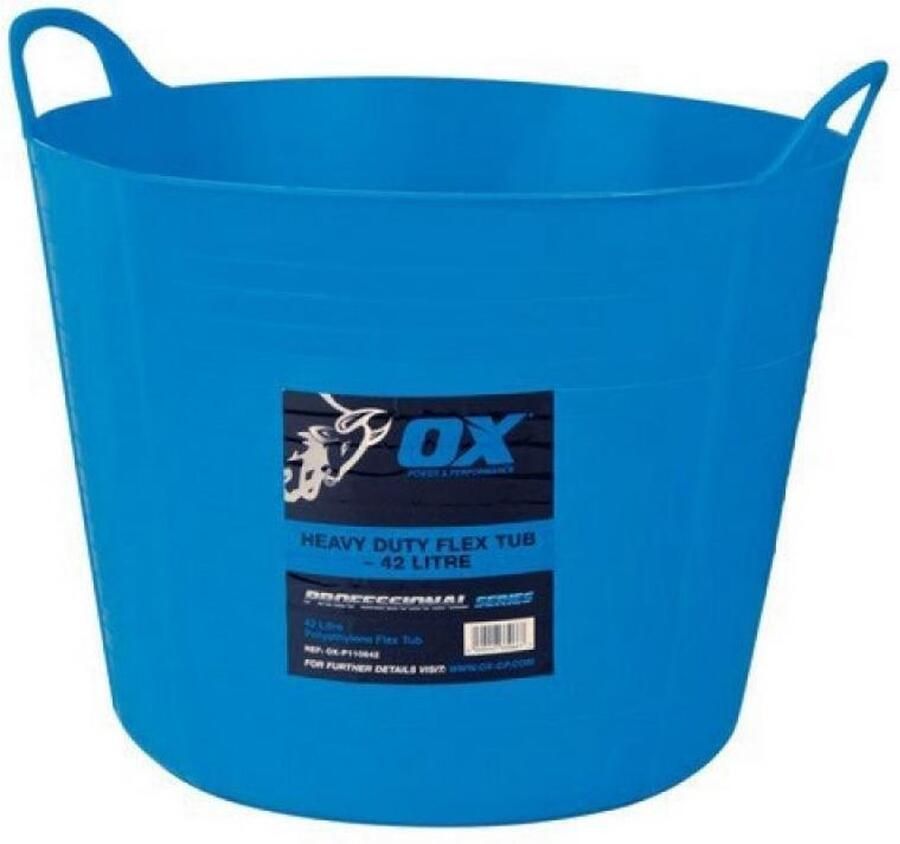 OX tools Zware Kwaliteit Flexibele Emmer 73 liter