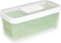 OXO Good Grips Greensaver Vershoudbakje 4 7 l Transparant Groen - Thumbnail 1