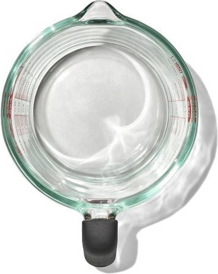 OXO Maatbeker Maatkan Glas Magnetron- koelkast- vriezer- en vaatwasmachinebestendig 1 Liter