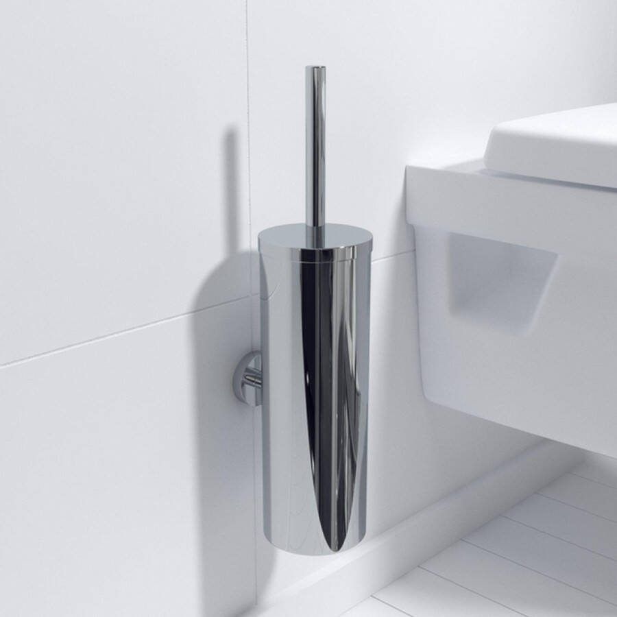 Ozean Eternal toiletborstelhouder – Toiletborstel met houder – Chroom