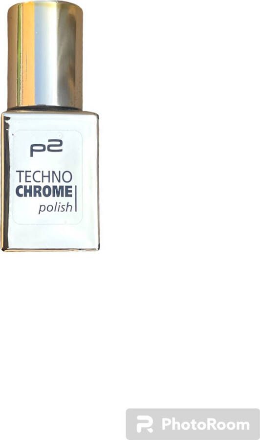 P2 Cosmetics EU Techno Chrome Metallic 090 Golden Edge 10ml Nagellak Goud- Gold
