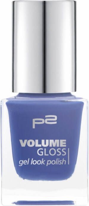 P2 Cosmetics EU Volume Gloss Gel Look Nagellak 230 Lovely daughter 12ml Light blue