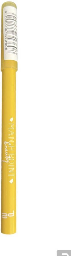 P2 EU cosmetics Mach Point Beauty 010 Vibrant Yellow Oogpotlood geel