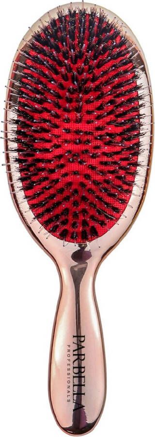 Pabella Parbella limited edtion hair brush anti klit borstel rose gold haarborstel anti statische borstel
