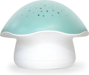 Pabobo Sterrenprojector Paddestoel Blauw Sterrenhemel met Muziek en Huilsensor Blauw