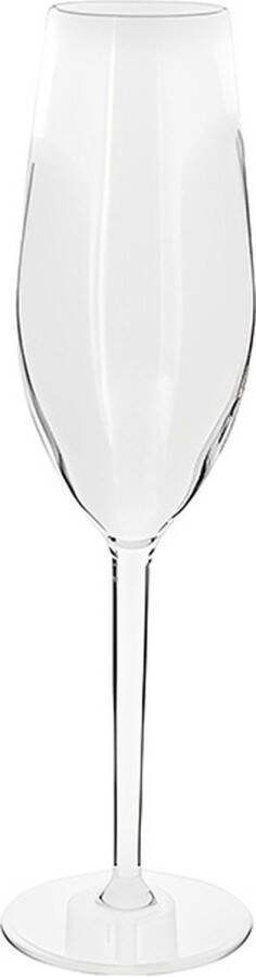 PackagingDirect Herbruikbaar Champagneglas (SAN PS) 15cl 24 st ds