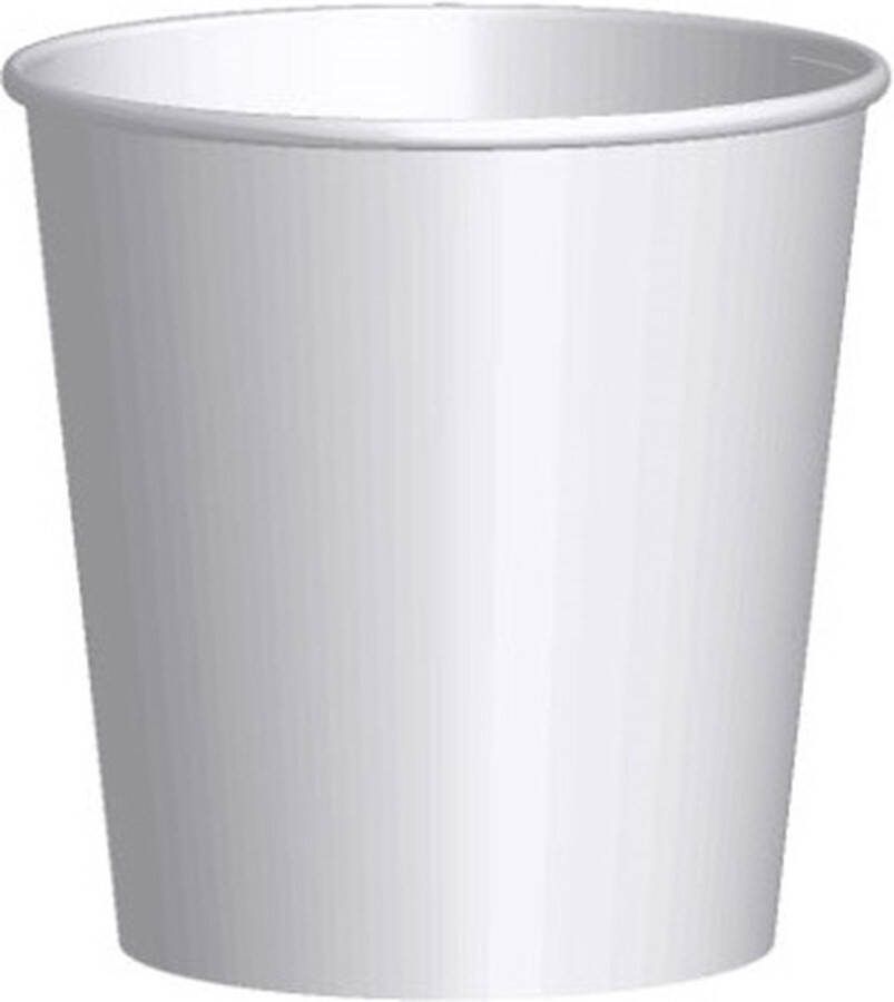 PackagingDirect Kartonnen Espressobekers Wit 115cc 4oz 1.000 st ds.