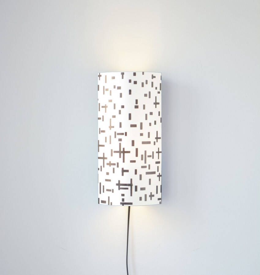 Packlamp Wandlamp Compositie in lijn tweede staat 29 cm hoog ø12cm Inclusief Led lamp