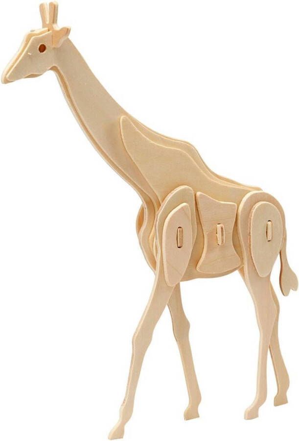 PacklinQ 3D Puzzel. giraffe. afm 20x4.2x25 cm. 1 stuk