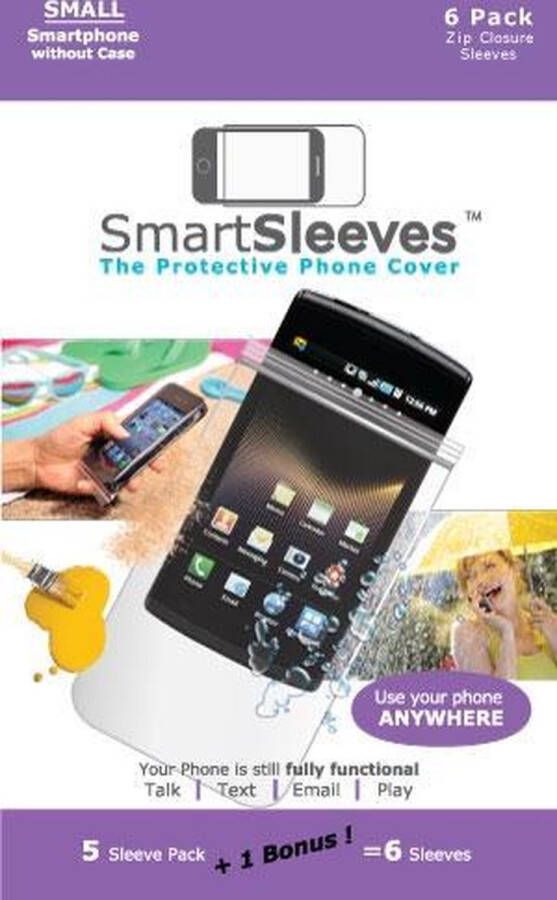 PacklinQ Beschermhoezen SmartPhone 7 3x13 3 cm (10 stuks)