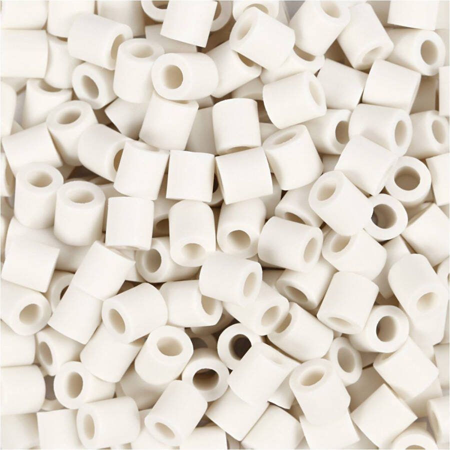 PacklinQ BioBeads van NABBI afm 5x5 mm gatgrootte 2.5 mm medium wit 3000stuk 1 doos