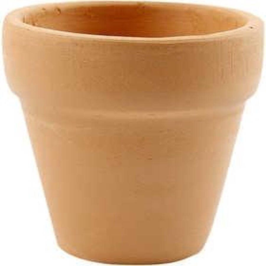 PacklinQ Bloempot. H: 4.2 cm. d 5 cm. 48 stuk 1 karton