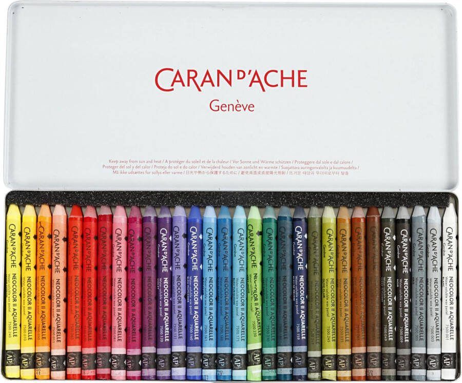 PacklinQ CARAN D ACHE Neocolor II L: 10 cm kleuren 30stuk 1 doos