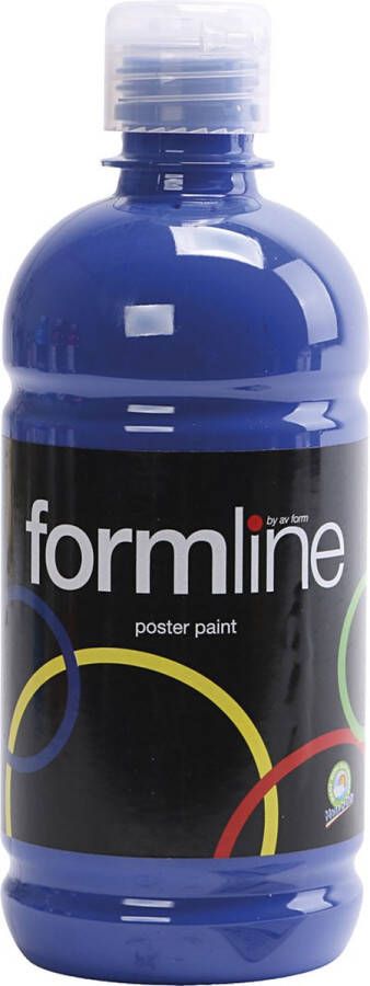 PacklinQ Cover verf. donkerblauw. matt. 500 ml 1 fles