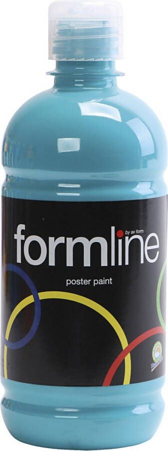 PacklinQ Cover verf. turquoise. matt. 500 ml 1 fles