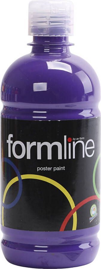 PacklinQ Cover verf. violet. matt. 500 ml 1 fles