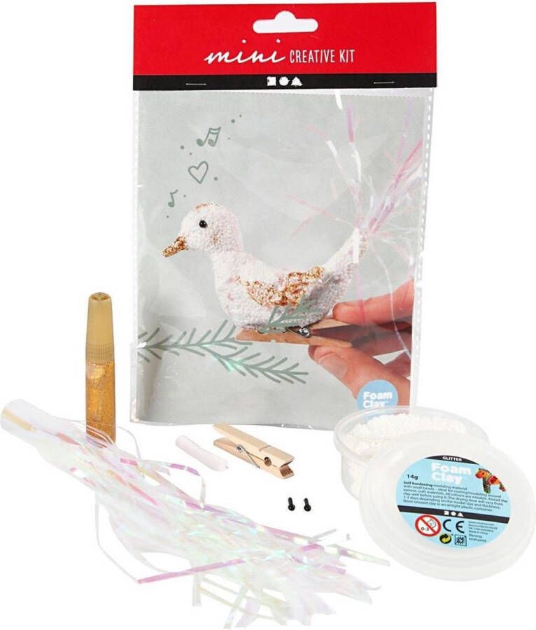 PacklinQ Creative mini kit. clip-on vogel. 1 set