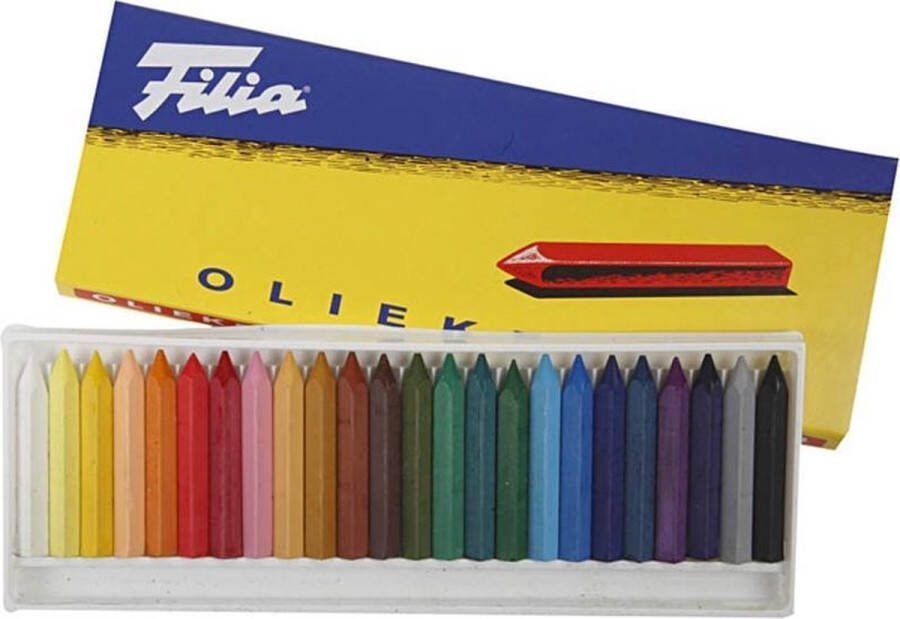 PacklinQ Filia Oliekrijt dikte 7x7 mm l: 6 cm 24stuks