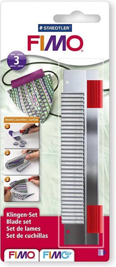 PacklinQ FIMO Messenset 3stuks